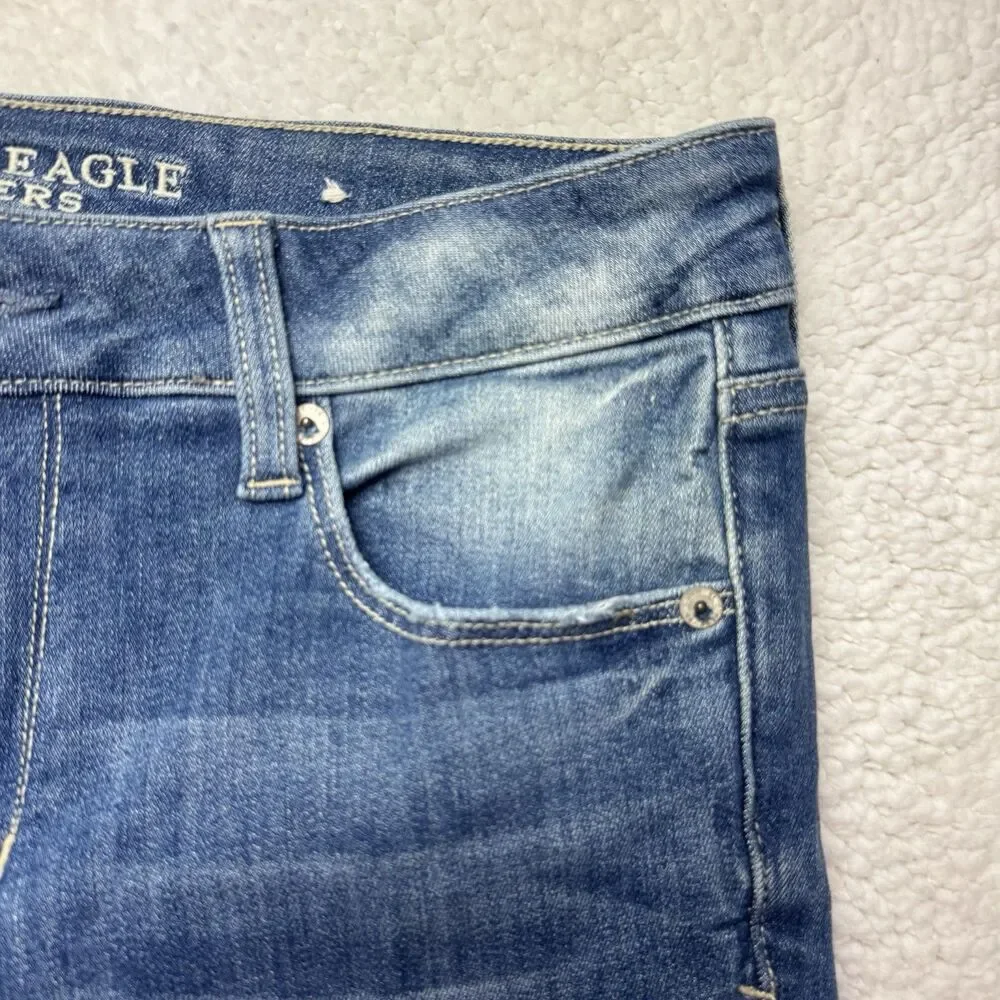 American Eagle Outfitters Skinny Super Super Stretch Jeans  Womens Size 10 Short